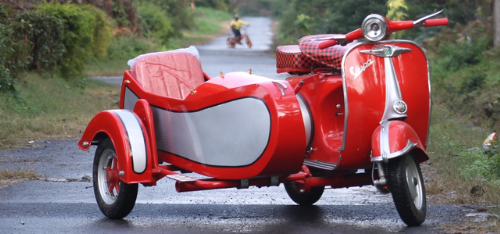 Vintage Vespa Scooter
