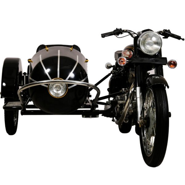 Vintage Vespa Scooter with Sidecar